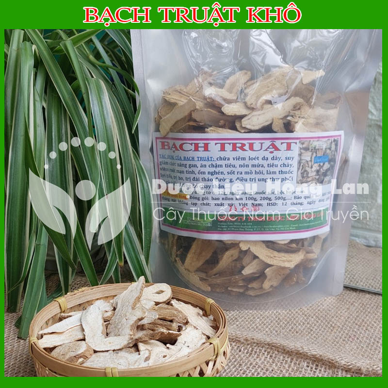 100gram Bạch truật đồng vị thuốc bắc khô sạch