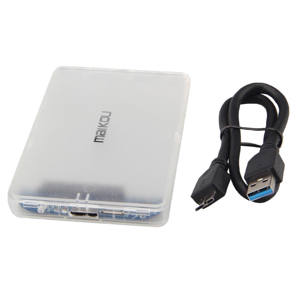 2.5inch USB 3.0 HDD SATA External Hard Drive Disk Enclosure Case Tool-free#2