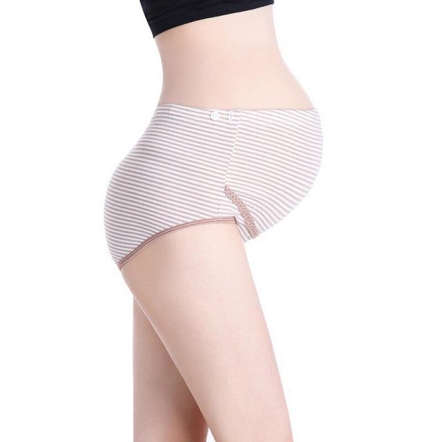 Chip Bầu cạp cao - Sọc nâu,2XL(67-75kg)