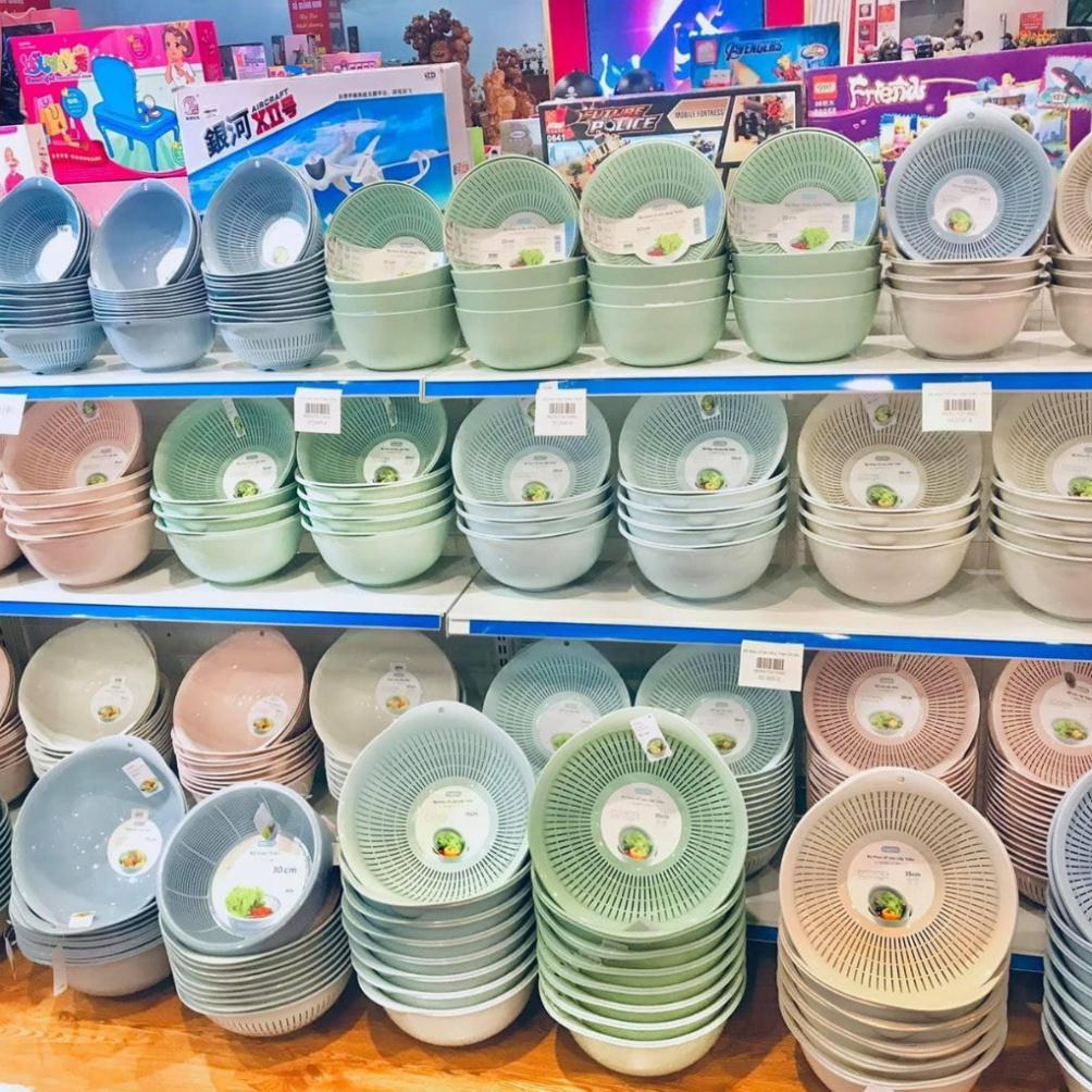 Bộ Thau Rổ Nhựa Cao Cấp YOKO iNOCHI Tiêu Chuẩn Nhật Bản