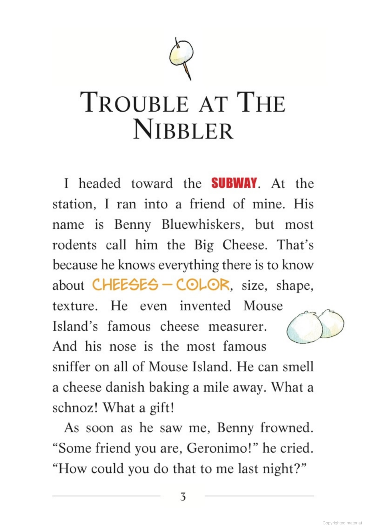 Sách ngoại văn: Geronimo Stilton - Book 6 - Paws Off, Cheddarface!