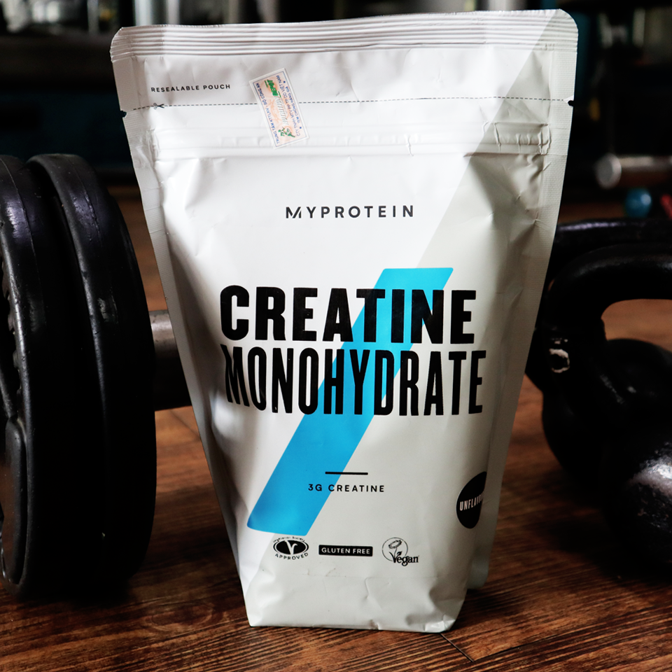 Thực phẩm bổ sung hỗ trợ tăng năng lượng và sức mạnh Myprotein Creatine Monohydrate - Không mùi - Túi 250g