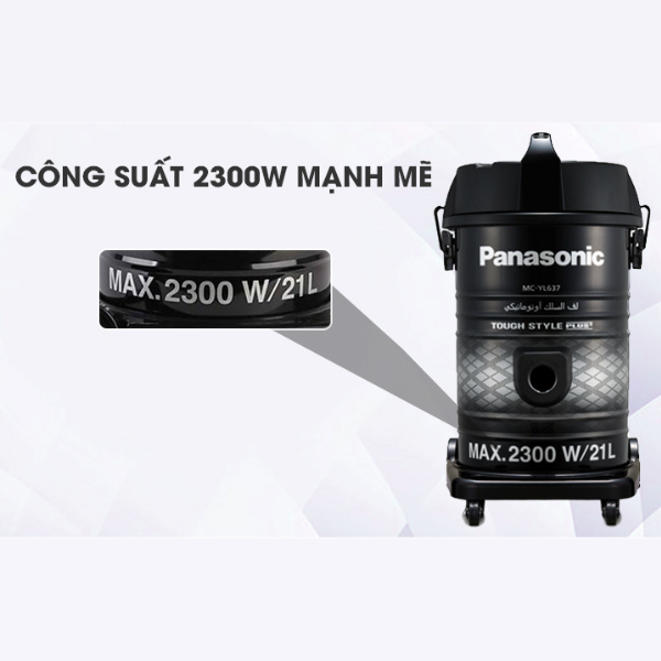 Máy Hút Bụi Panasonic MC-YL637SN49 - Hàng chính hãng