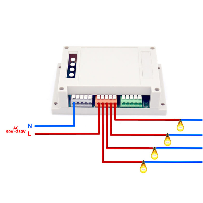 Công Tắc Thông Minh Sonoff 4CH R2 - Điều Khiển Tới 4 Thiết Bị