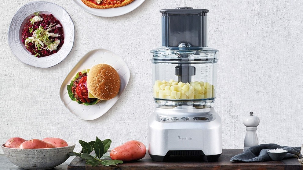 Máy Chế Biến Thực Phẩm Breville Kitchen Wizz Pro Food Processor BFP800BAL - Hàng Chính Hãng