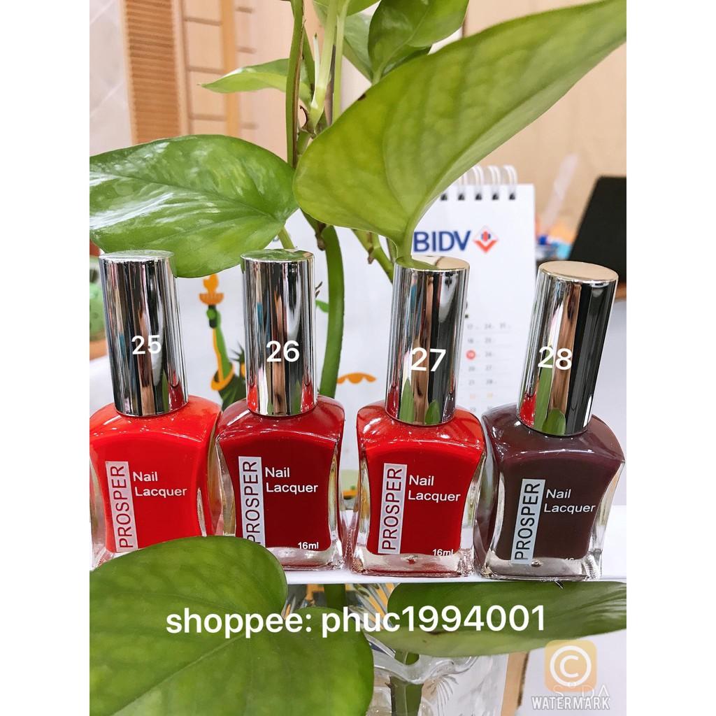 Sơn móng tay Prosper Silver 16ml (sơn thường)