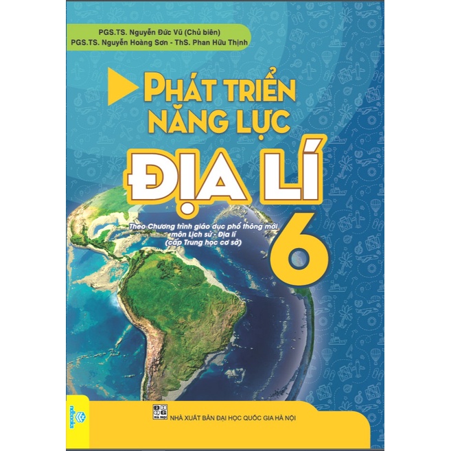 Sách - Phát Triển Năng Lực Địa Lí Lớp 6 (Theo Chương Trình GDPT Mới) - ndbooks