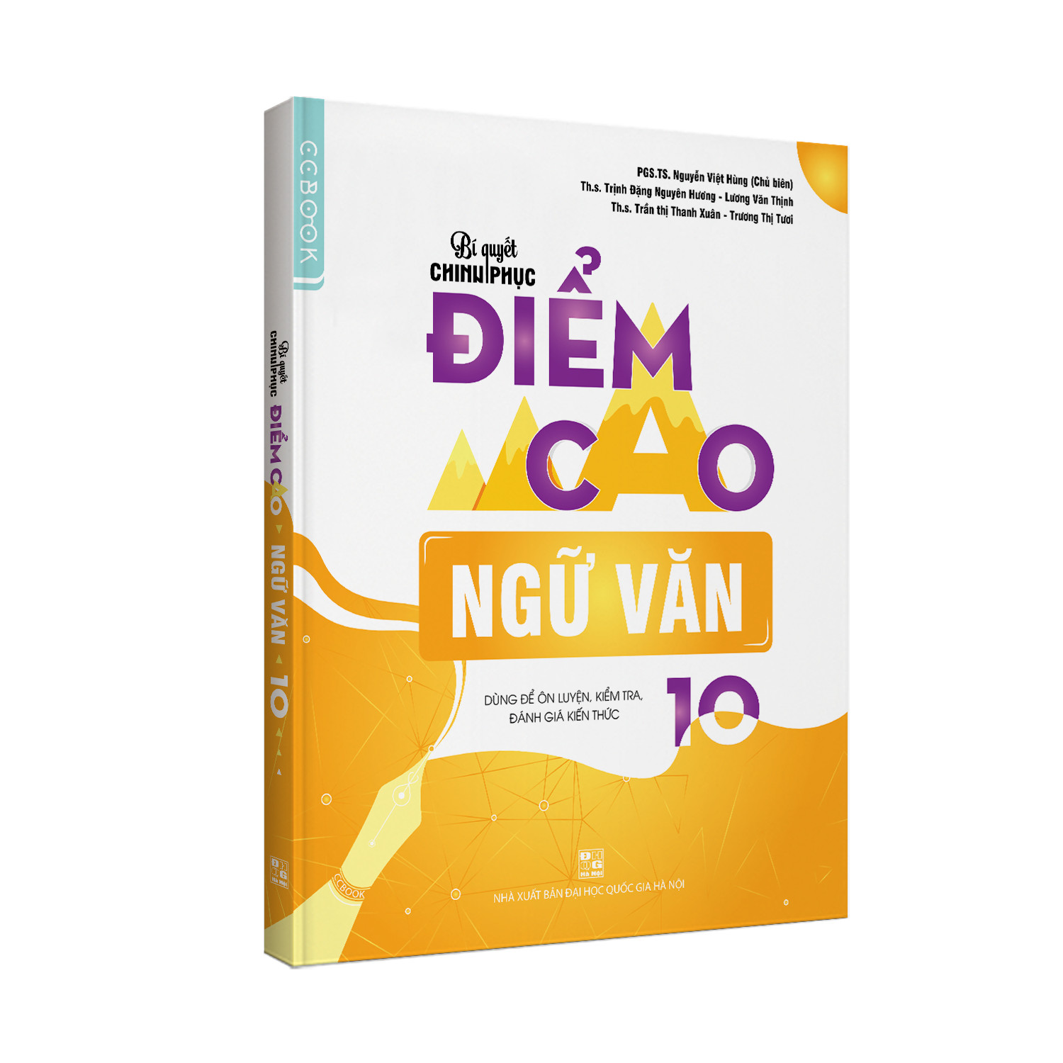 Combo Bí quyết chinh phục điểm cao Tiếng anh 10 (tập 1 + tập 2) + Ngữ Văn 10