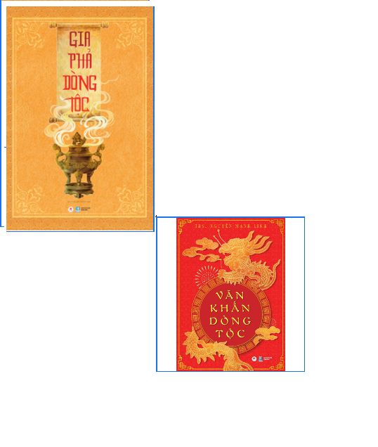 Sách Gia Phả Dòng Tộc bìa cứng, Kèm Văn khấn, Ghi chép Lưu trữ Gia Nhân Dòng Họ, Gia Phả Tổ Tiên