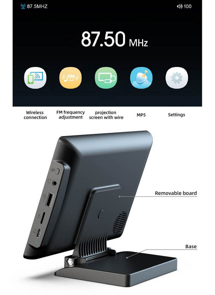 Màn Hình Ô Tô LCD 7 Inch MOVABLE M7 Thông Minh 12v-24v - Home and Garden