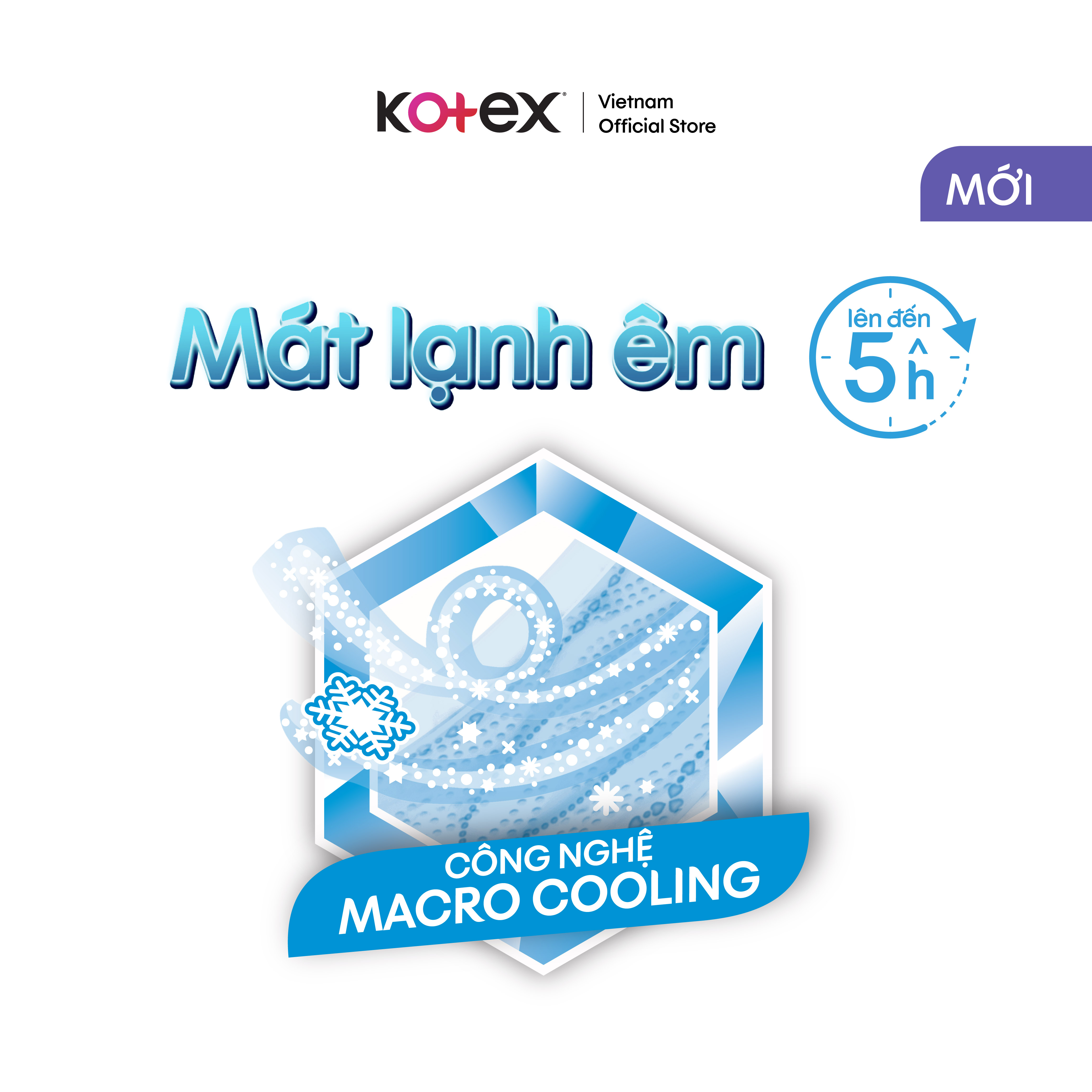 Combo 8 gói băng vệ sinh Kotex Maxcool French Spa siêu mỏng cánh 23cm