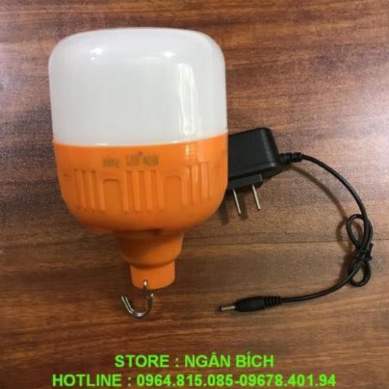 Đèn tích điện-Bóng đèn LED sạc tích điện 4-6H công suất 40W đầu cắm USB