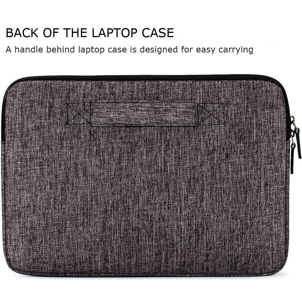 Domiso Chống Sốc Chống Văng Bảo Vệ Túi Đựng Laptop Với Lưng Tay Cầm Cho 10 "11" 12.5 "13" 14 "15.6" Inch Túi Máy Tính