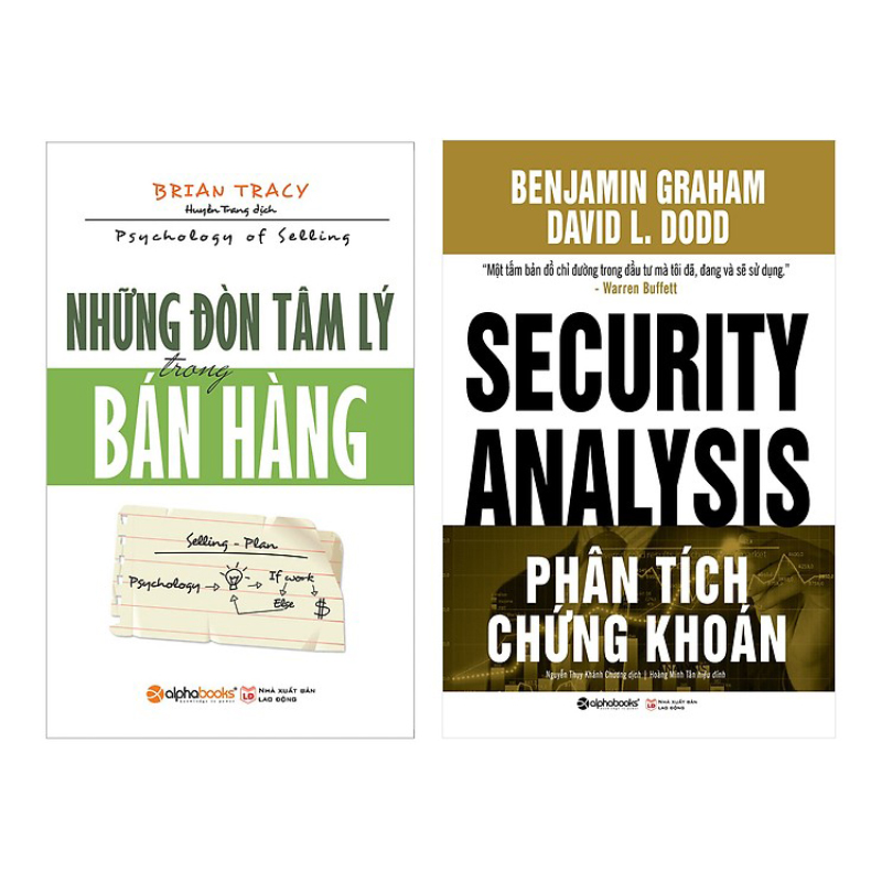 Combo Những Đòn Tâm Lý Trong Bán Hàng + Phân Tích Chứng Khoán (2 Cuốn)