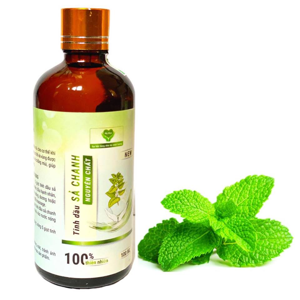 TINH DẦU SẢ CHANH NGUYÊN CHẤT MẸ KEN - 100ml