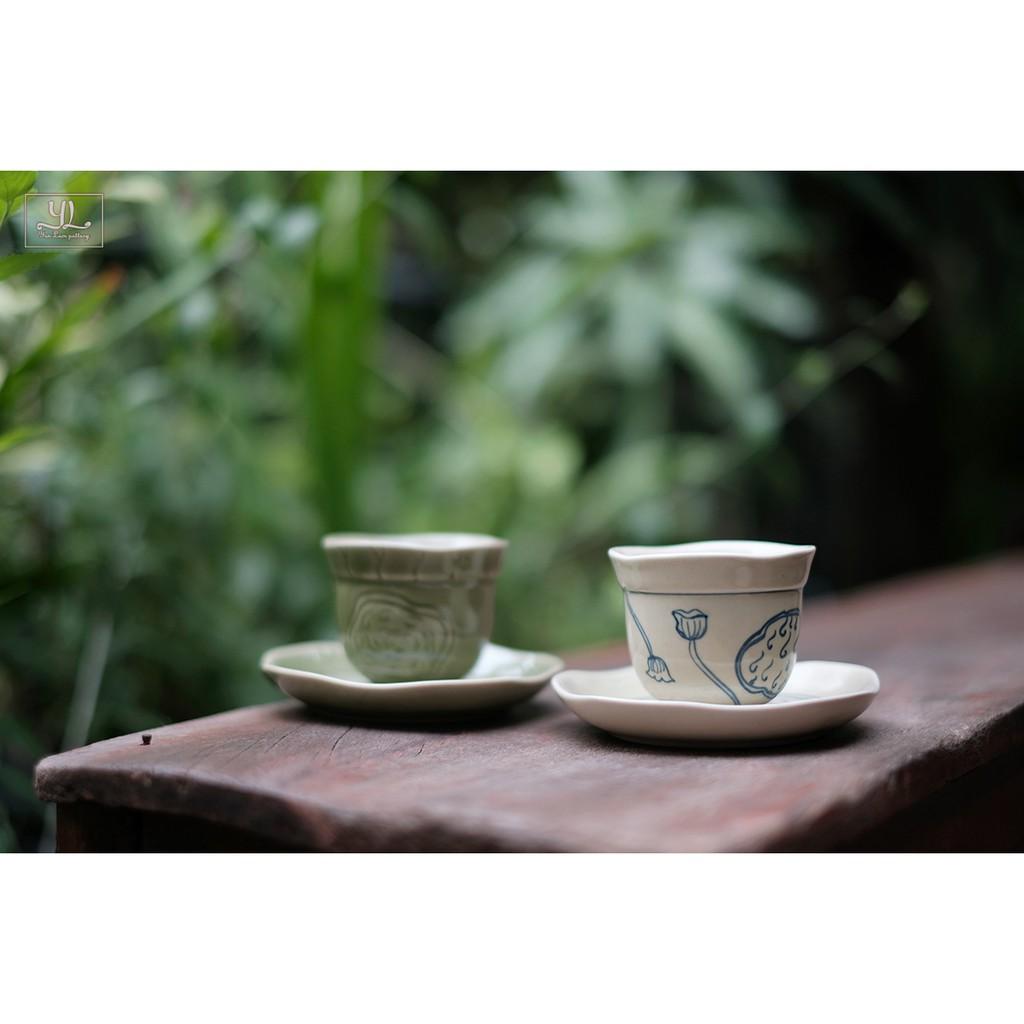 Bộ Trà Gốm "Sen Ở Đầm Trong"