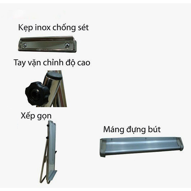 Bảng Flipchart TH01 - Trắng