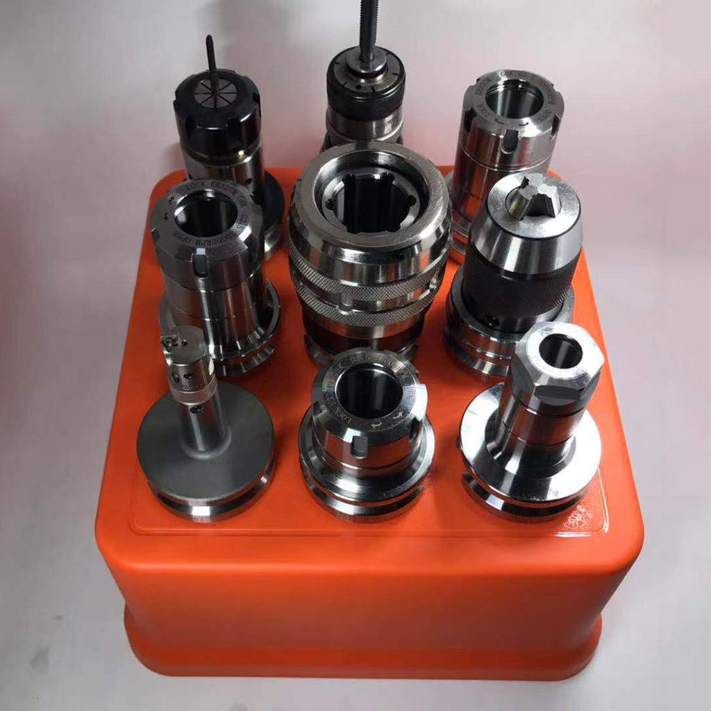 2X BT30 BT40 BT50 Tool Holder Storage Box PP Plastic Box for CNC Parts