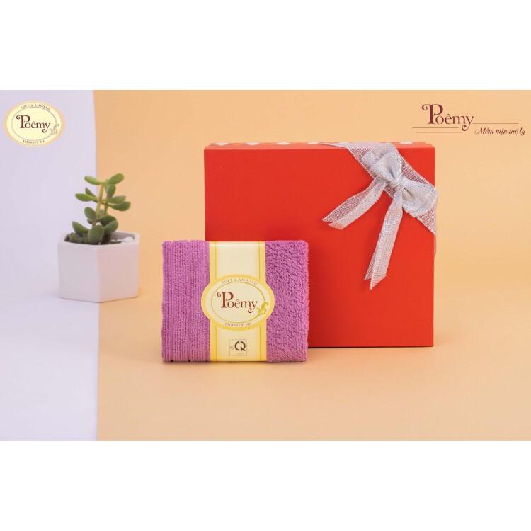 Combo 5 khăn mặt chữ nhật Poemy 29x45