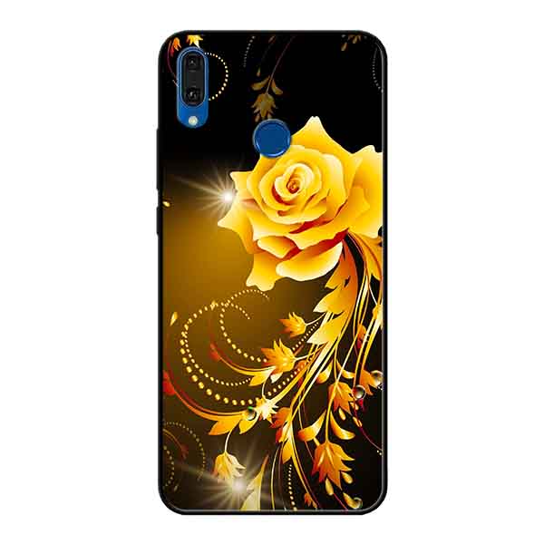 Ốp Lưng in cho Huawei Y9 2019 Mẫu Hoa Hồng 4 - Hàng Chính Hãng