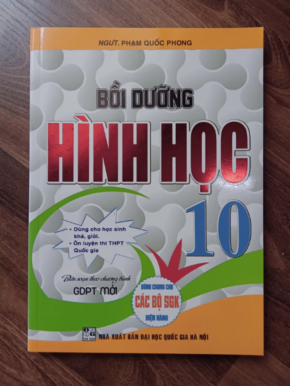 Sách - Combo bồi dưỡng Đại số + Bồi dưỡng Hình Học lớp 10