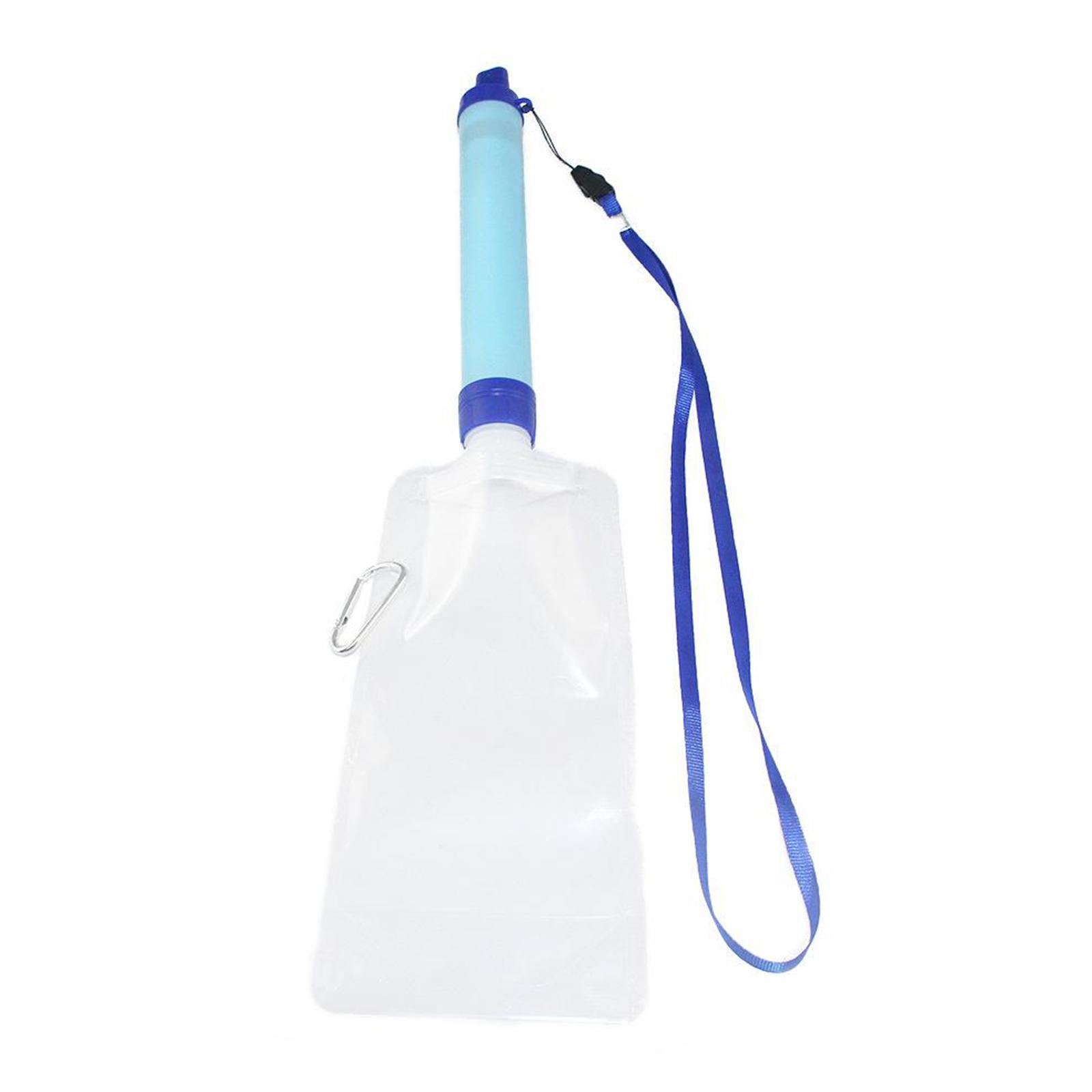 Personal Water Filter Straw Water Purifier Survival Gear for Hiking, Camping, Travel and Emergency Preparedness