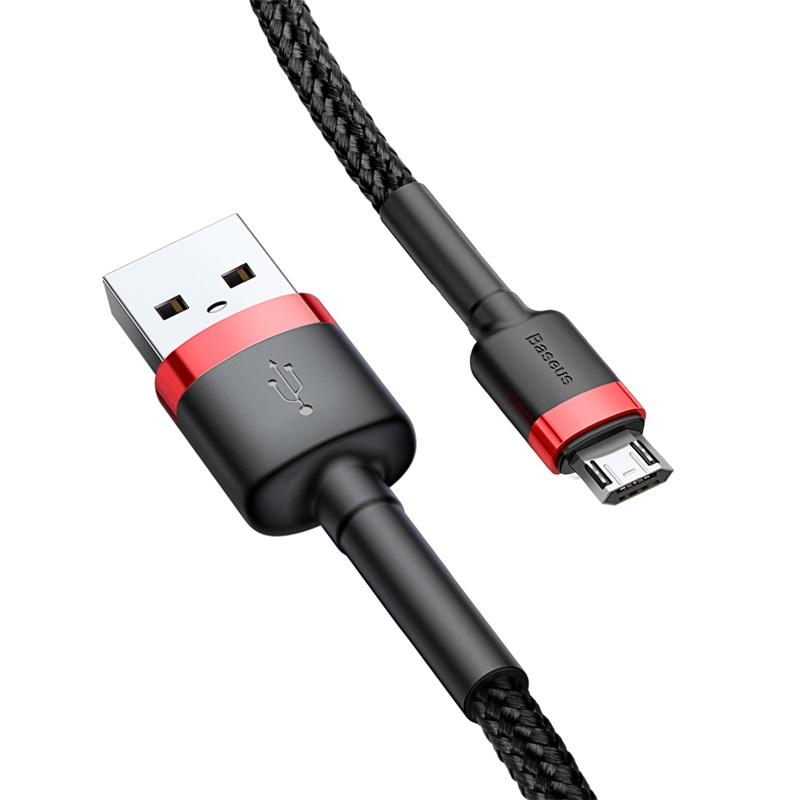 Cáp sạc bện dù siêu bền Baseus Cafule PD2.0 60W flash charging USB For Type-C cable (20V 3A) 1m 2m 5m CATKLF - Hàng chính hãng