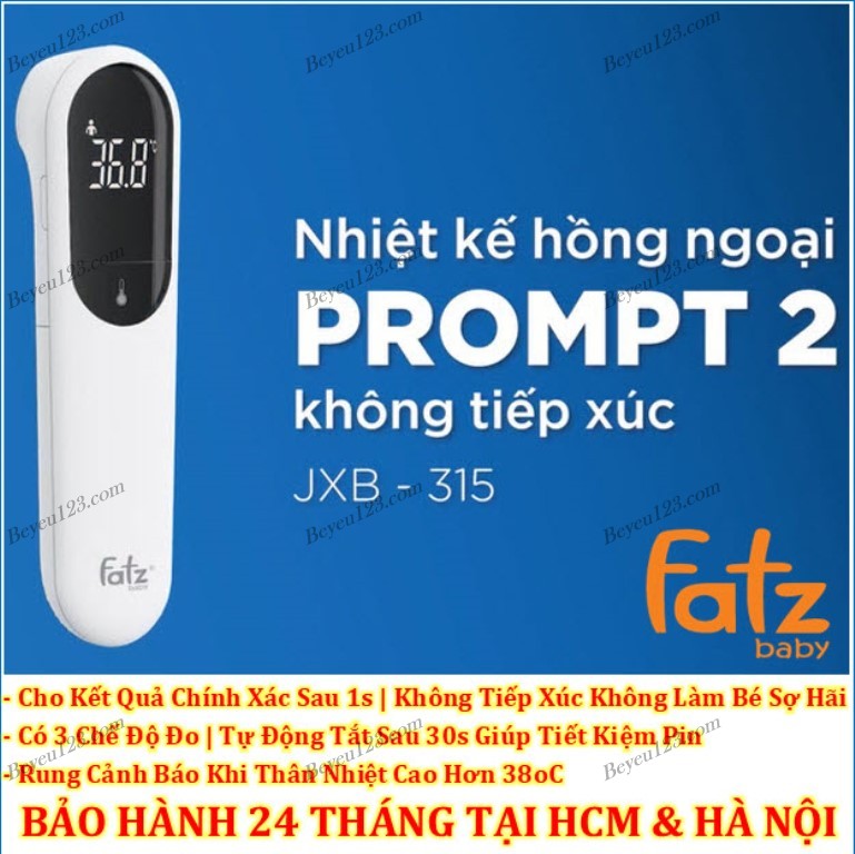 NHIỆT KẾ HỒNG NGOẠI KHÔNG TIẾP XÚC FATZBABY - PROMPT 2 - JXB315