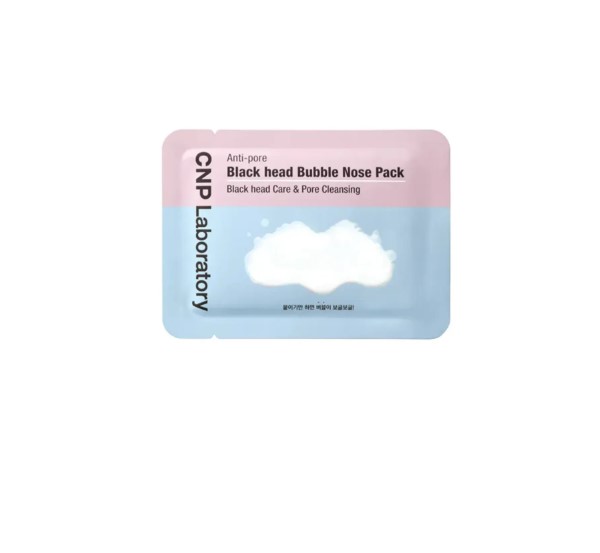 Combo 05 măt nạ sủi bọt làm sạch mụn đầu đen vùng mũi CNP Anti-Pore Black Head Bubble Nose Pack