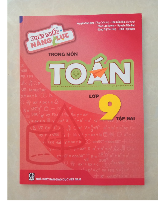 Sách - Phát triển năng lực trong môn Toán lớp 9 - Tập 2