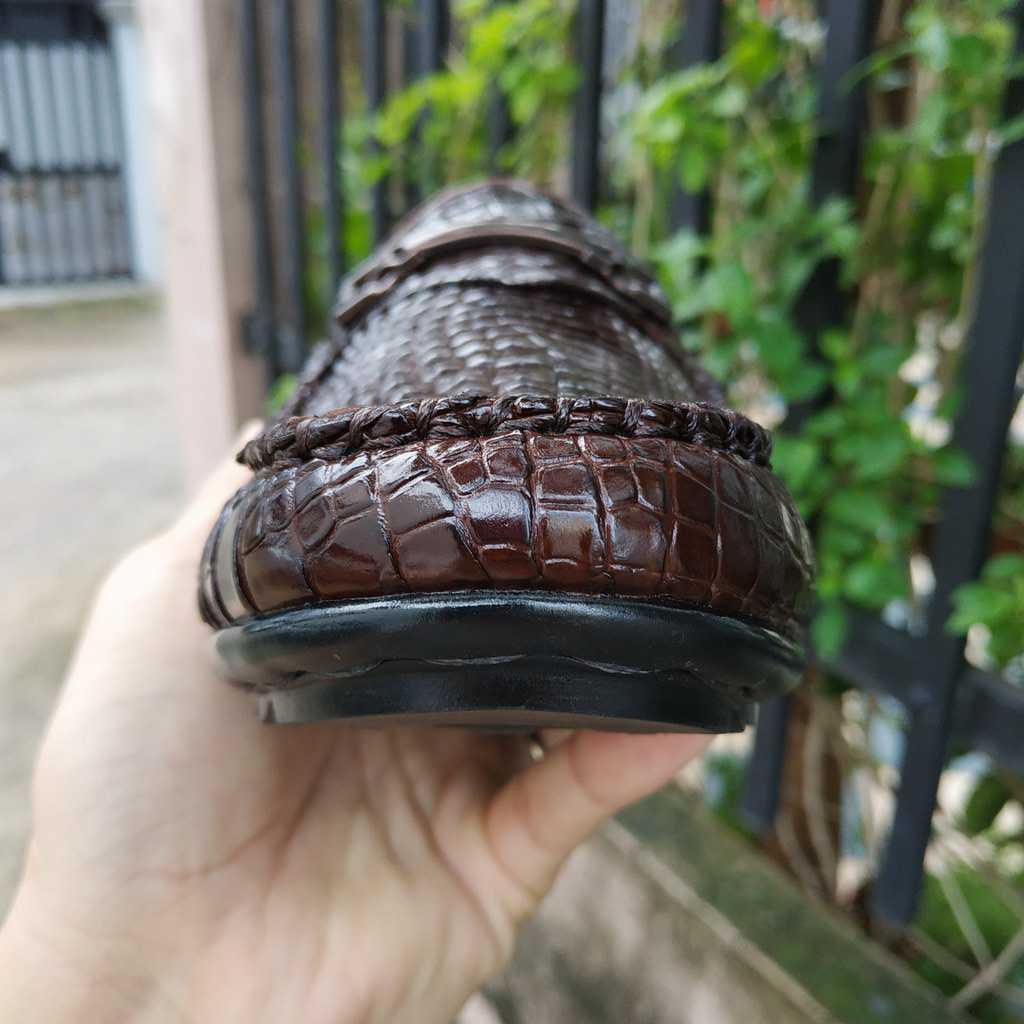 Giày Lười/mọi nam Da Chân Cá Sấu Đẹp Khó Cưỡng!