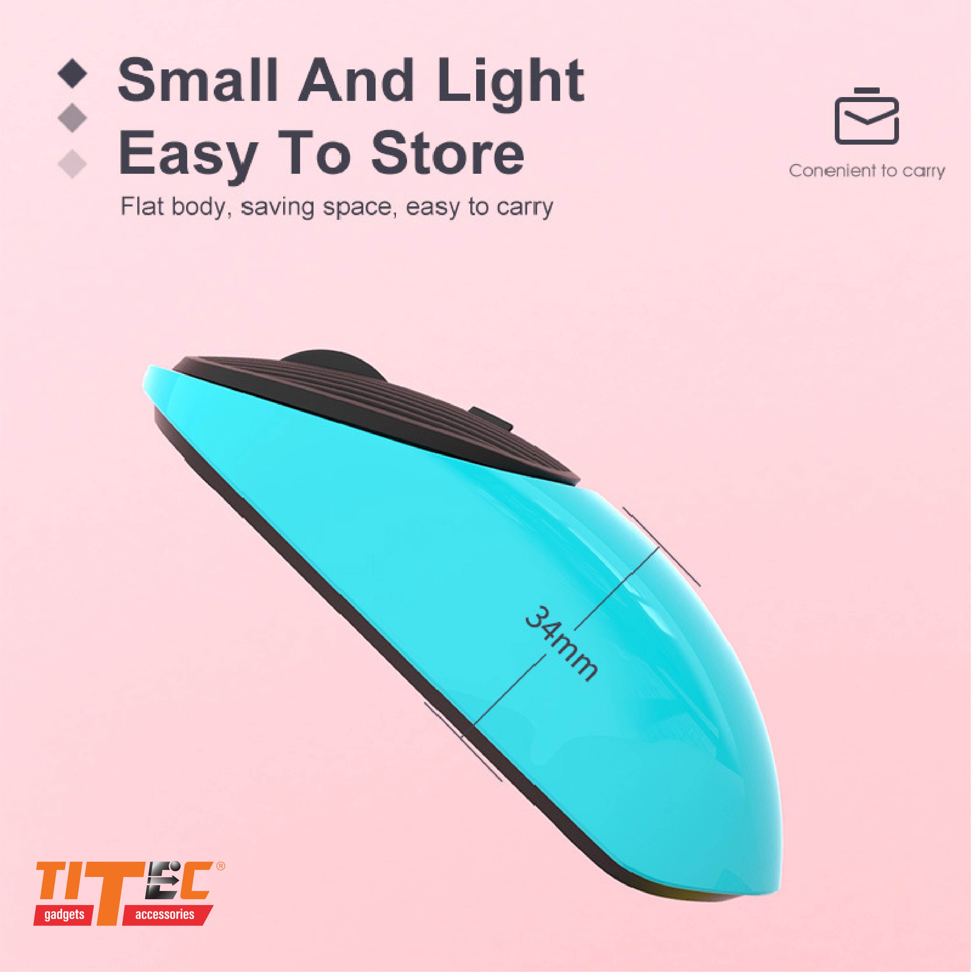 Chuột vi tính không dây IMICE G4 wireless 2.4G, 800/1200/1600dpi, có thể sạc lại, khoảng cách xa 10m - hàng chính hãng