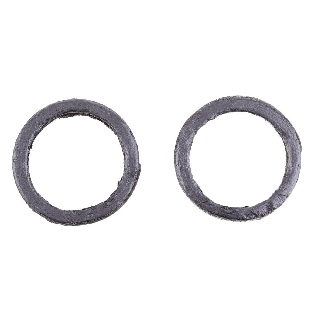 2pcs 30mm Exhaust Pipe Gasket for 90cc 110cc 125cc Pit Dirt Bike ATV Buggy
