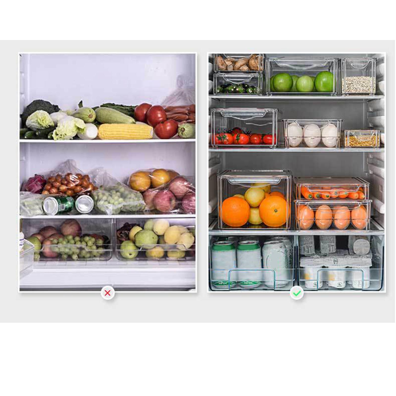 Food Storage Container Fridge Storage Container Fruit Container for Kitchen Set