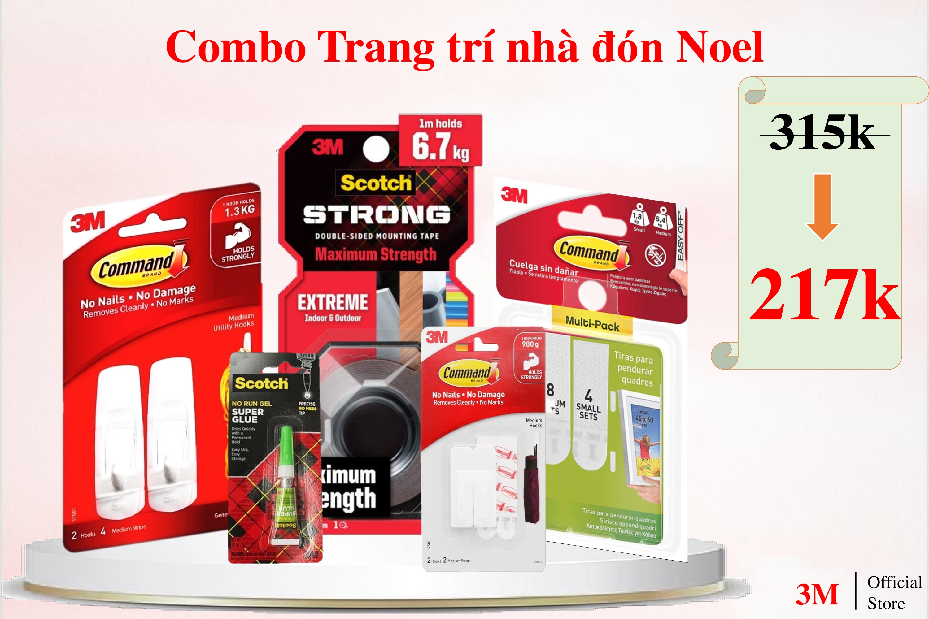 Combo Trang trí nhà đón Noel