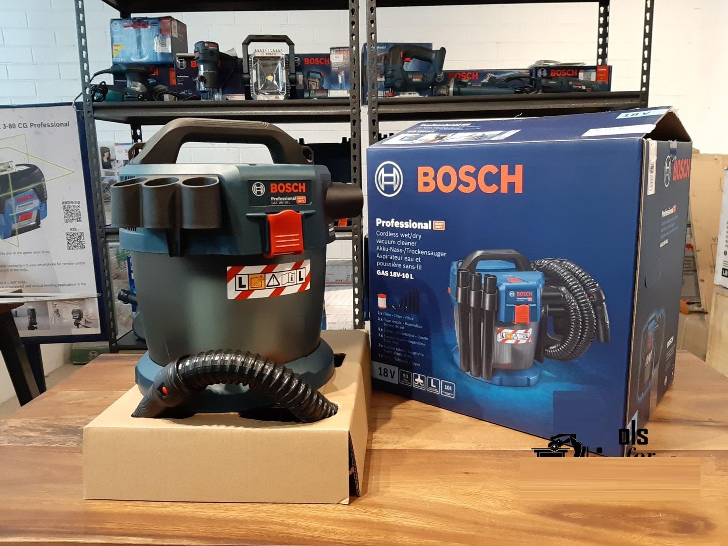 MÁY HÚT BỤI BOSCH GAS 18V-10 L Premium (SOLO) - HÀNG CHÍNH HÃNG