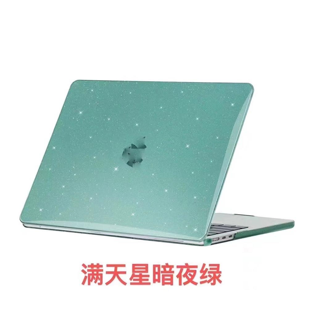Ốp Nhựa Cứng Trong Suốt Lấp Lánh Cho MacBook Air 13.6 "MacBook Air Case 2022 Edition A2681 M2