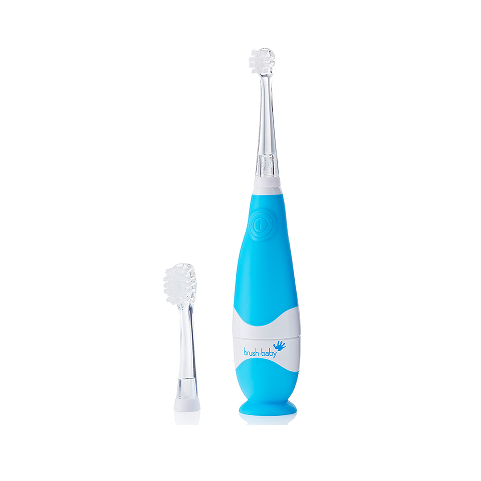 Brush-Baby Bộ 2 đầu bàn chải thay thế tiện dụng cho bàn chải điện BabySonic (0 - 18 tháng)