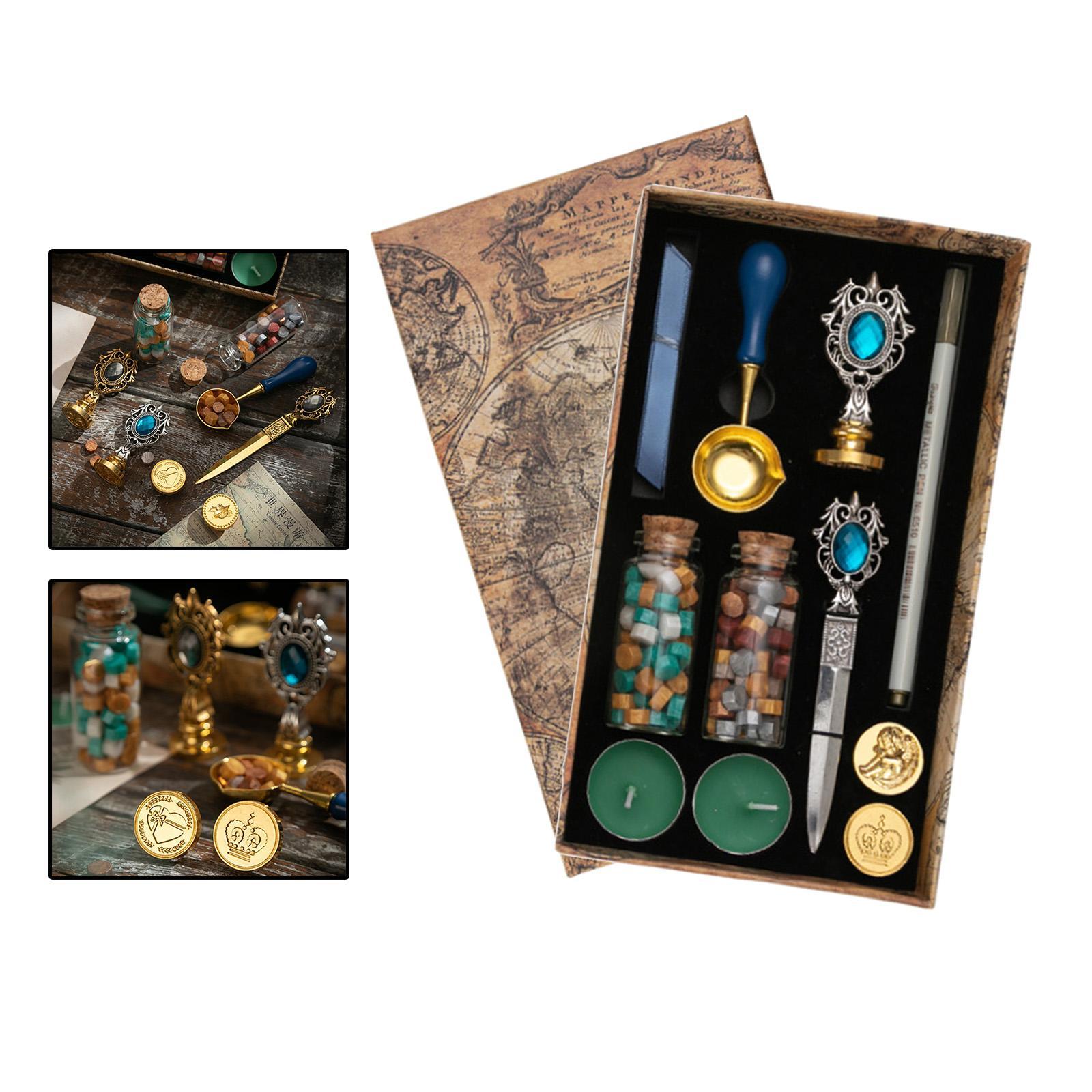 Sealing Stamps Gift Box Blue