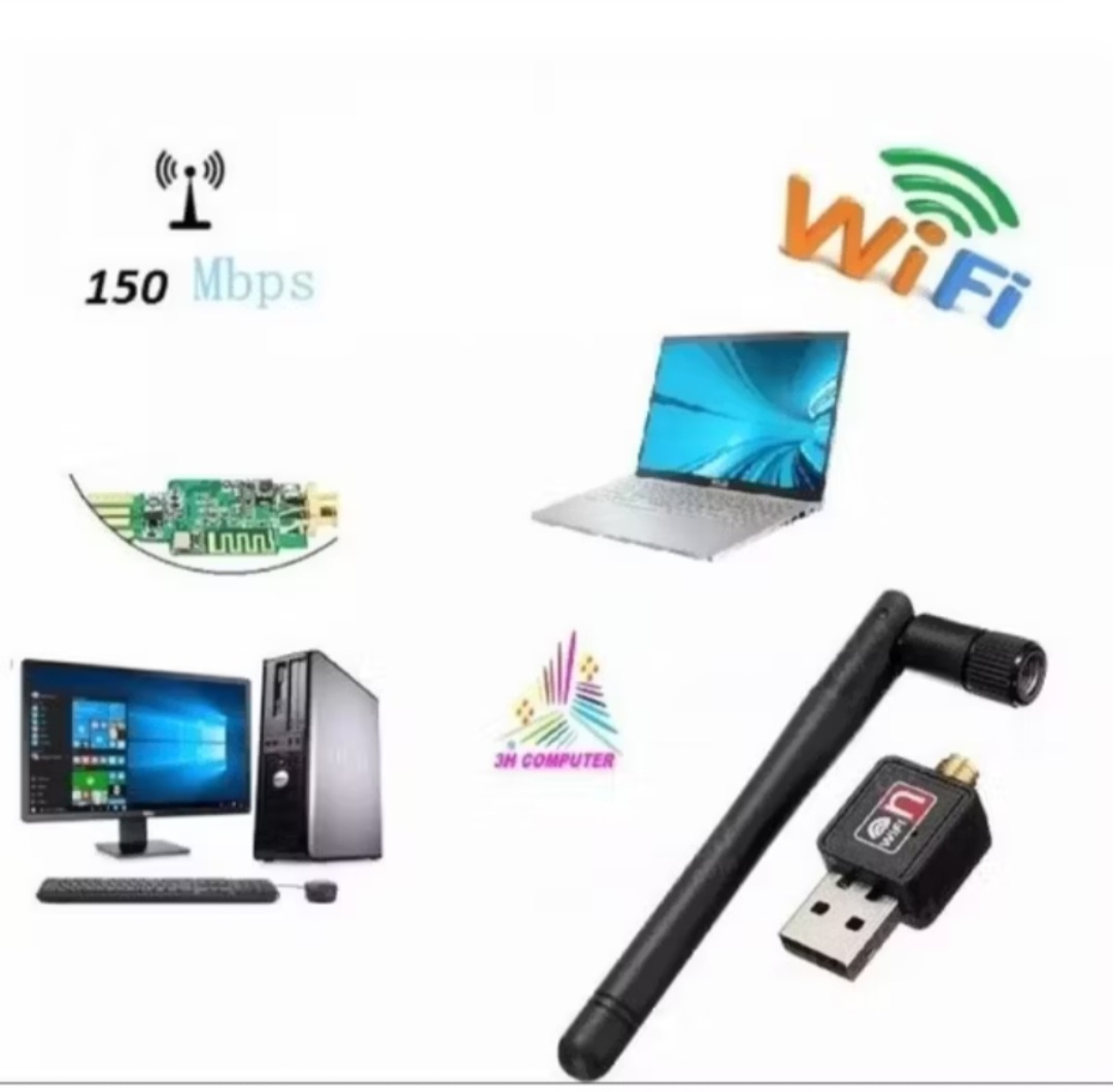 1 THIẾT BỊ THU PHÁT SÓNG WIFI CHO MÁY TÍNH LAPTOP KHÔNG DÂY
