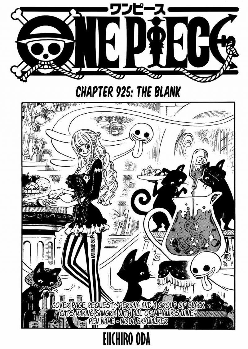 đảo hải tặc - one piece chapter 925 1