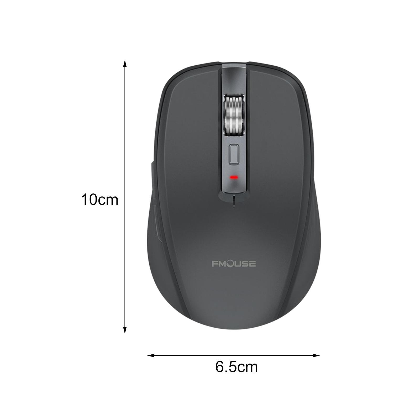 Portable Computer Mice Adjustable 800/1200/ 1600/2400DPI 6 Keys for Computer