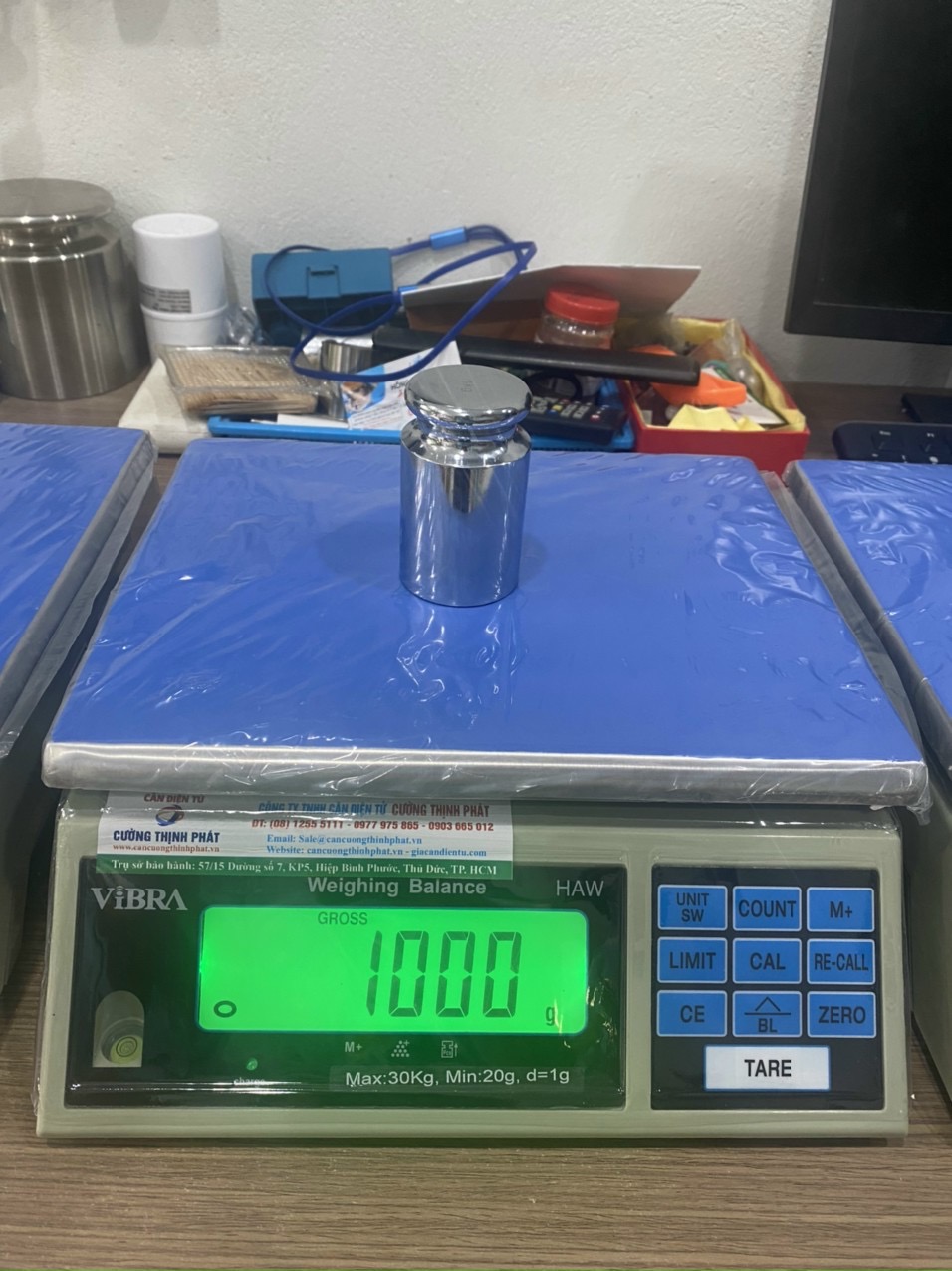 CÂN ĐIỆN TỬ HAW 6KG - DÒNG CÂN THÔNG DỤNG