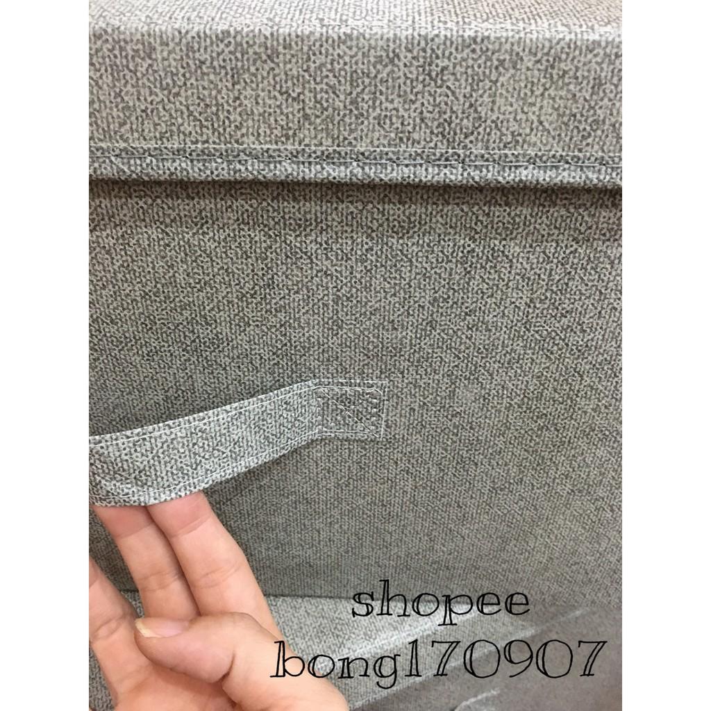 Hộp Đựng Quần Áo xuất thị trường Hàn Quốc sang trọng size lớn 45x33xH23cm