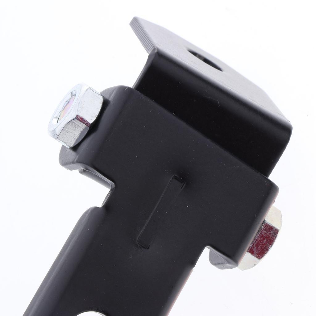 Black Motorcycle Leather Bracket Seat With Spring Bracket for