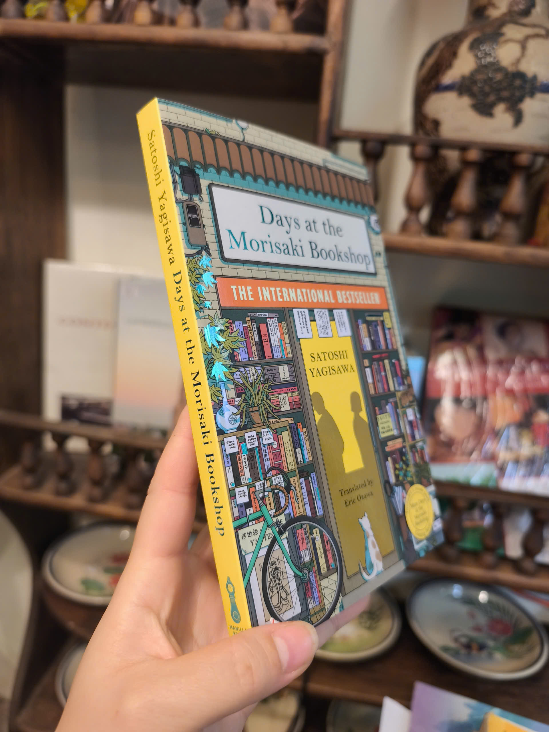 Sách - Days at the Morisaki Bookshop: A Novel by Satoshi Yagisawa/Best of #BookTok