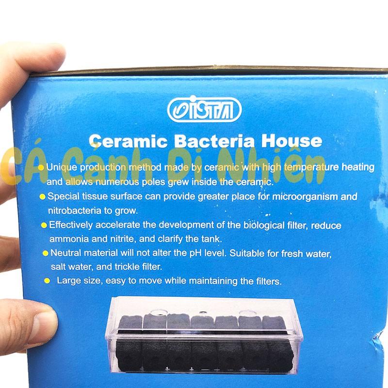 Thanh sứ Đen khử độc trong nước Ista Ceramic Bacteria House 16 cây 16x4 cm