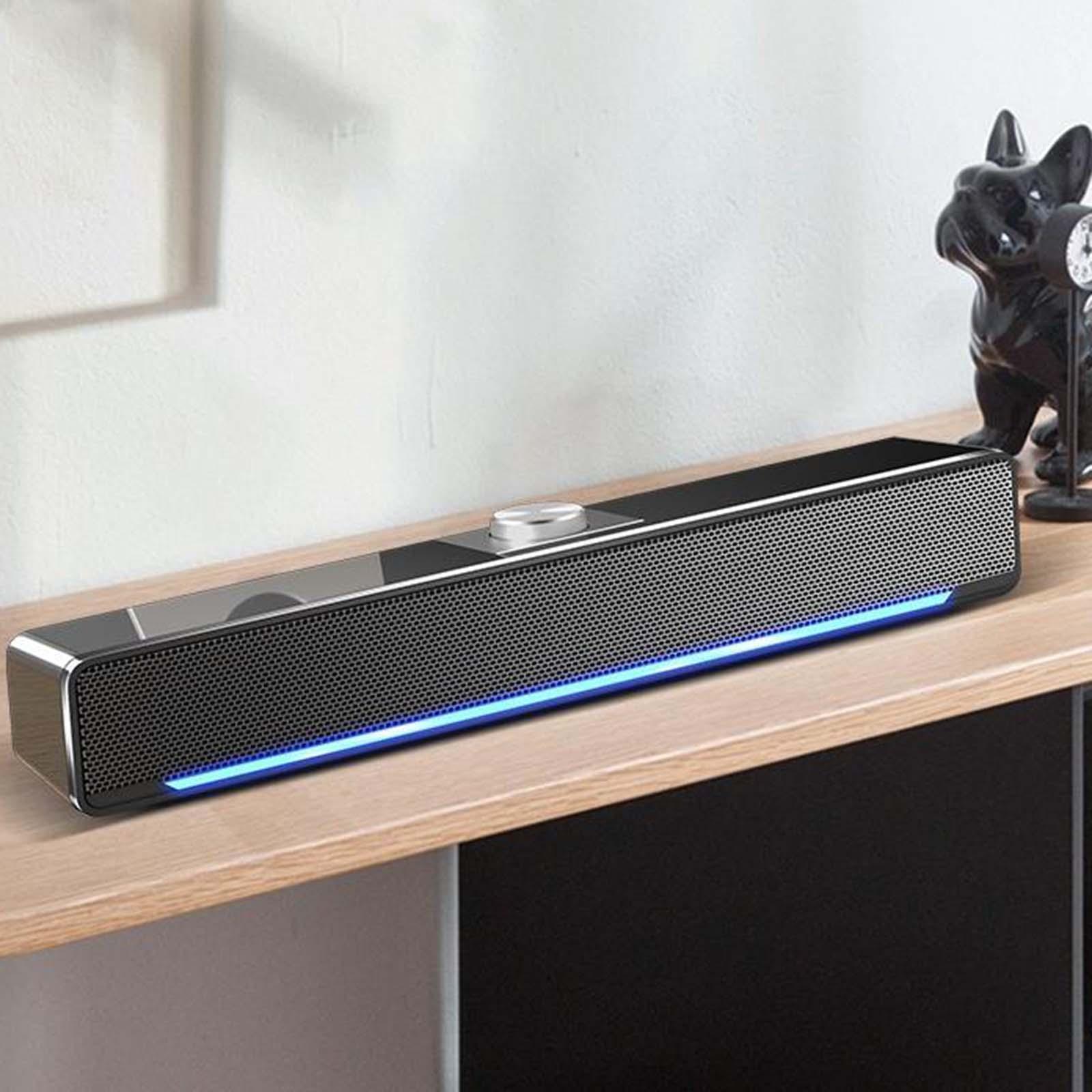 Computer Speaker Subwoofer Mini Sound Bar Speakers for Computer Dormitory PC