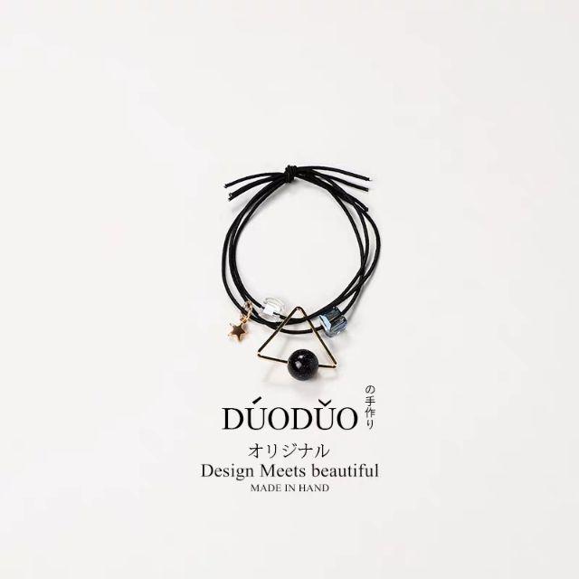 Cột tóc nữ kèm pha lê sang chảnh