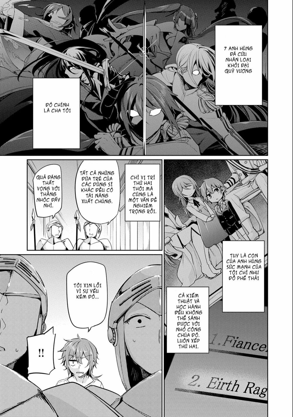 con trai của anh hùng là người học việc của quỷ vương. chapter 1 11